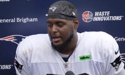 New England Patriots offensive tackle Vederian Lowe